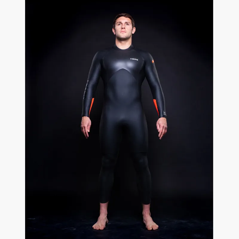 C-Skins Mens Swim Research 4/3 Wetsuit Black-2